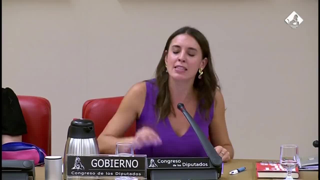 Irene Montero - PEDERASTIA en las masónicas Instituciones públicas (21 septiembre 2022)