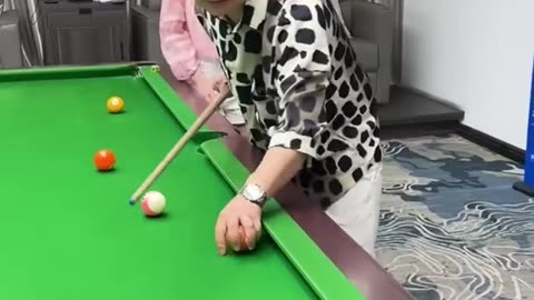 Funny Video Billiards table