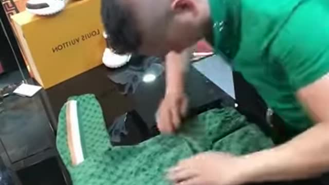 These guys are here to teach us some folding techniques!