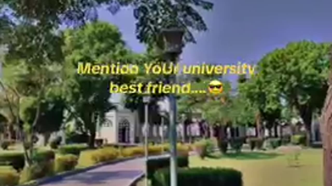 Mention your university friend