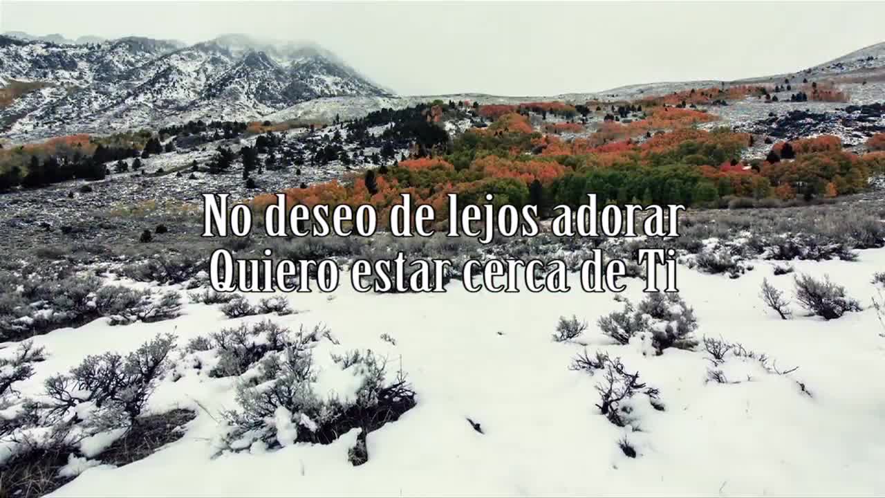 Yo deseo estar donde estás