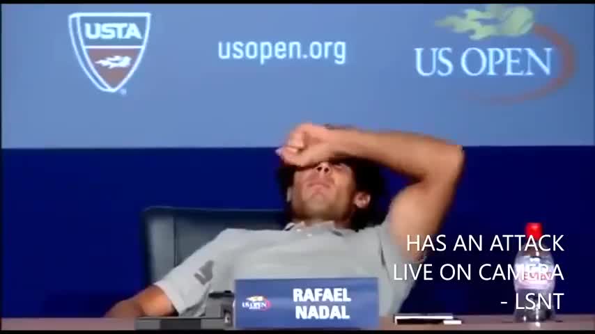 Rafael Nadal has vaccine attack live on camera