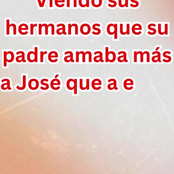 "El Odio de los Hermanos hacia José" Génesis 37:4.#shorts #shortsvideo #youtube #youtubeshorts #yt