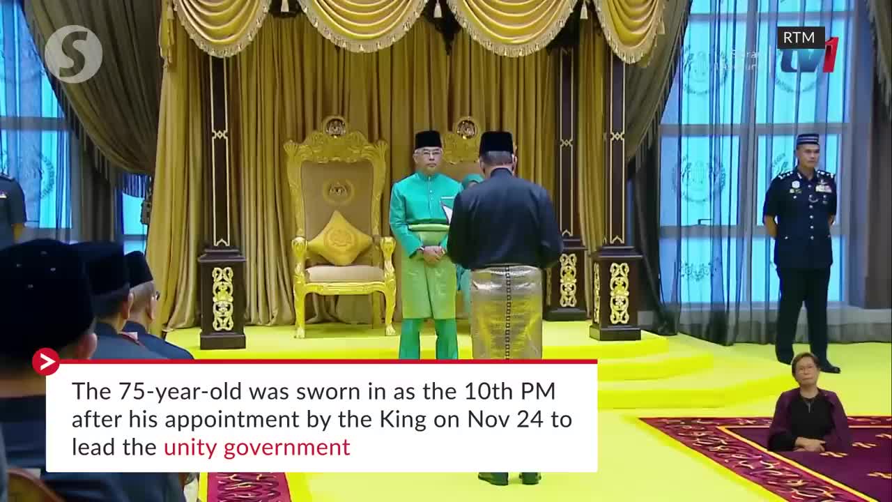 Anwar clocks in for first day as Prime Minister