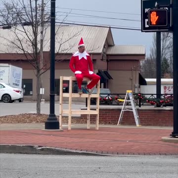 A REAL ELF ON A SHELF