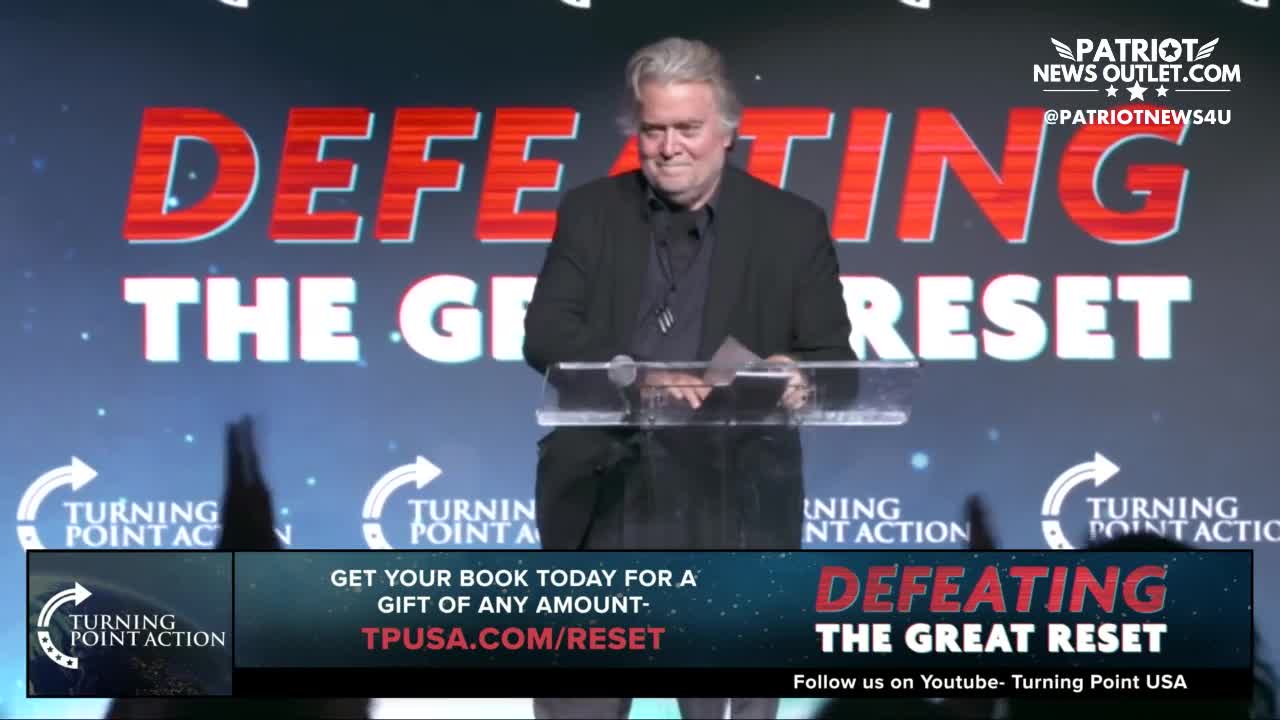 REPLAY: Steve Bannon - Defeating The Great Reset 09/16/2022