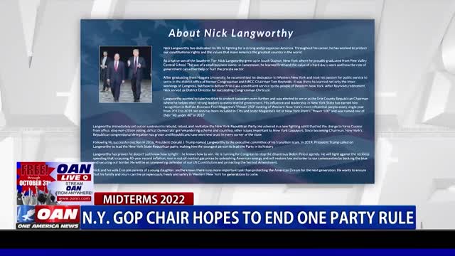 N.Y. GOP Chair hopes to end one party rule