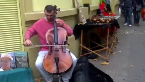 Cello, violoncello, Montevideo, Uruguay