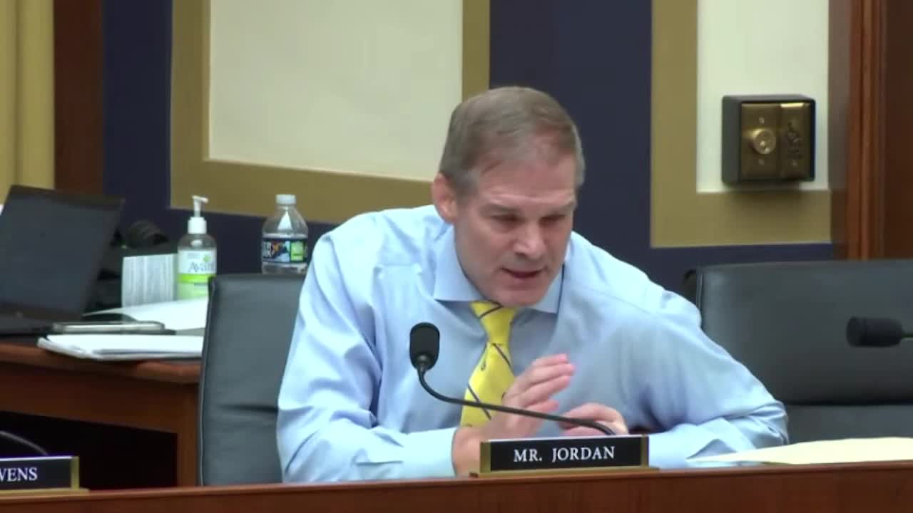 Jim Jordan Blasts Biden's 'Not Accurate' About Son Hunter's Business Dealings