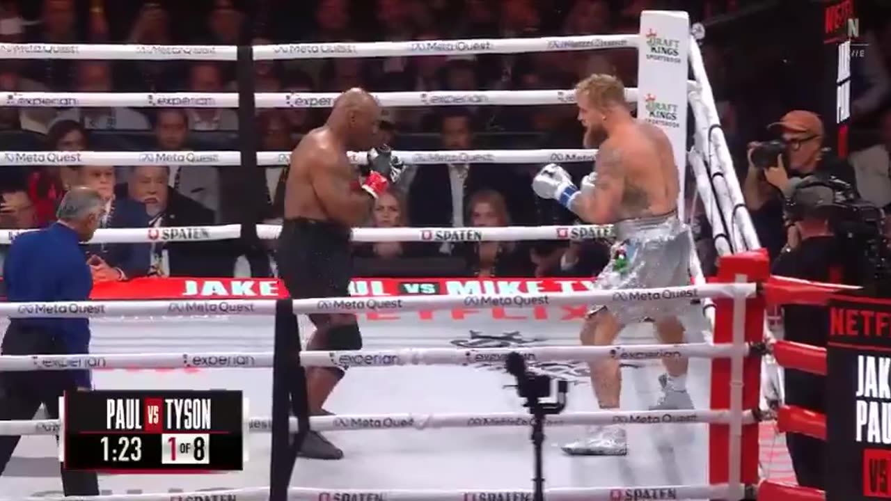 Jake Paul Stuns Boxing Legend Mike Tyson in a Historic Match