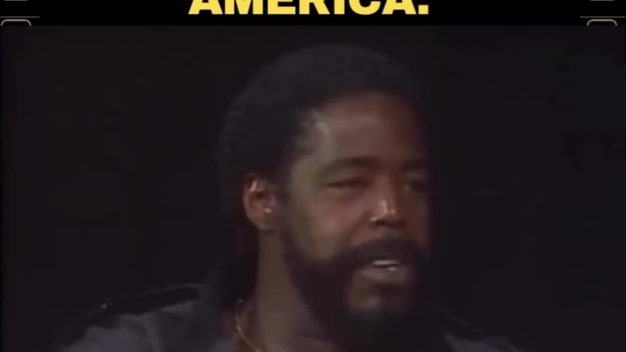 BARRY WHITE ON BLACK MEN