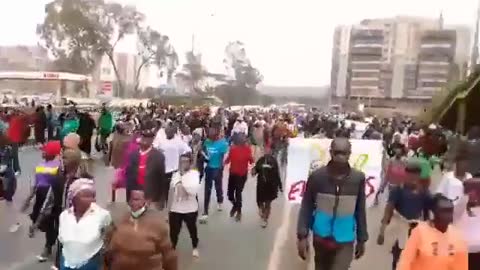 Kenya: anti government protests against corruption, inflation (July 11, 2022)