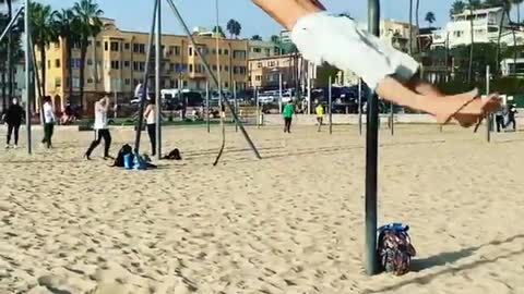 #RippedAt53 | Santa Monica muscle Beach calisthenics