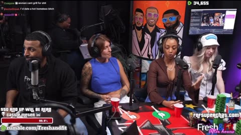 Black women on fresh and fit get into heated arguments with @justpearlythings and @sneako