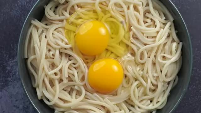 Cook the Spaghetti and Eggs this way the result is amazing and delicious! Toasted