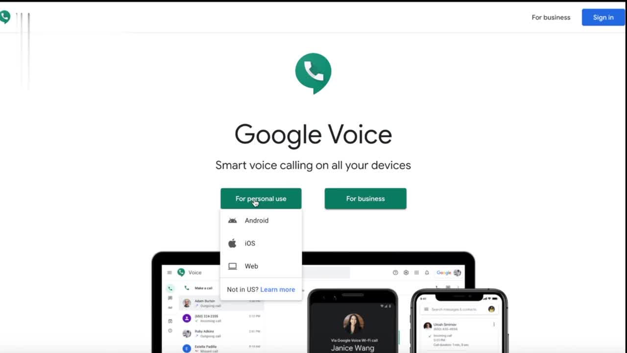 how to get google voice number