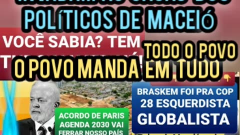 SOS MACEIÓ! MOREM NA CASA DOS POLÍTICOS E COBREM DO PRESIDENTE POR CASAS E NÃO CIDADES INTELIGENTES