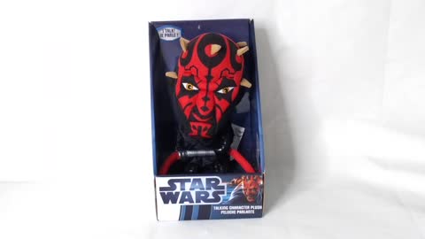 Star Wars Darth Maul 9" Talking Plush