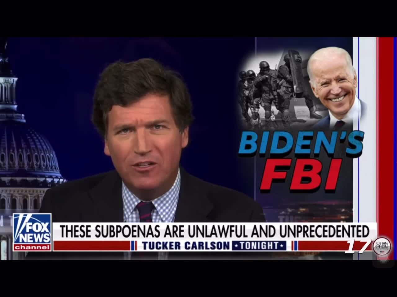 Tucker Carlson has obtained the subpoena sent to multiple Trump allies.