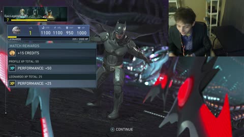 Leonardo VS Batman On The Very Hard Difficulty In An Injustice 2 Legendary Edition Battle