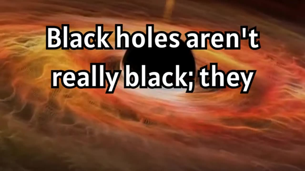 Unveiling the Invisible-Black Holes' Radiant Secrets! #space #blackhole #youtubeshorts #facts #nasa