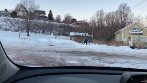 Downtown Bayfield Wisconsin to home.