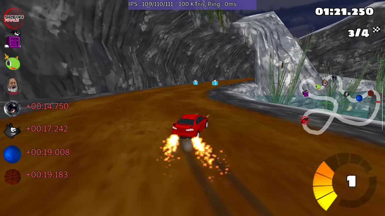 SuperTuxKart But Is A Mitsubishi Lancer Evolution Finale (Spear Finale)