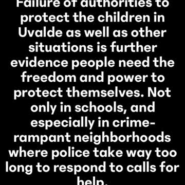 People need the freedom and power to protect themselves