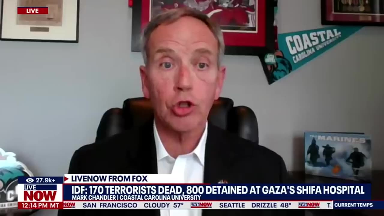 Israel-Hamas war: 170 terrorists killed at Gaza's Shifa Hospital,