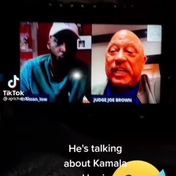 Judge Joe Brown About Kamala
