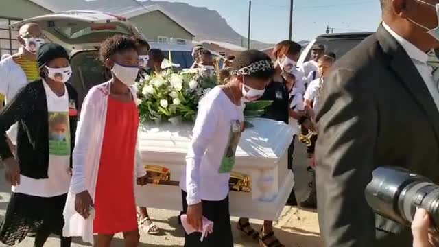 Jerobejin van Wyk funeral Cape Town - 26 February 2022