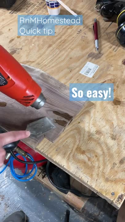 Remove epoxy fast and easy!