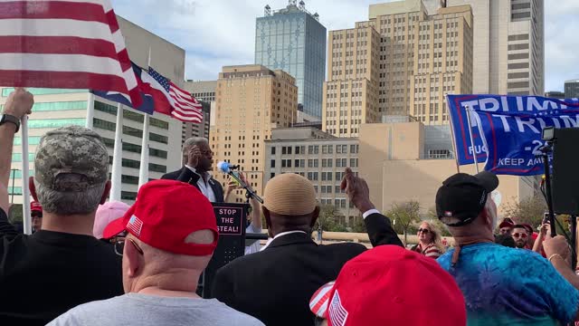 Allen West, Dallas "Stop the Steal" rally, part 1 of 2