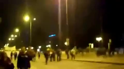 Greeks in Athens took to the streets in support of Russia.