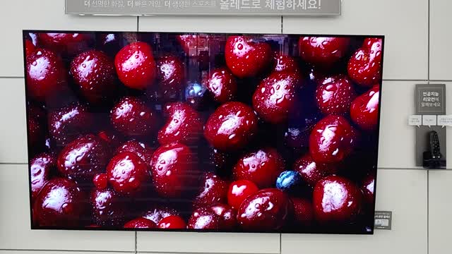 LG OLED TV video