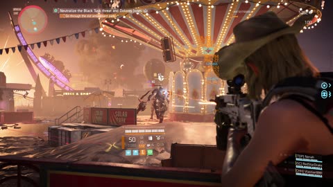 CO-OP Coney Island Amusement Park /Sleipnir-Ouro Build / #Gameplay of #Division2 #tomclancy #gaming