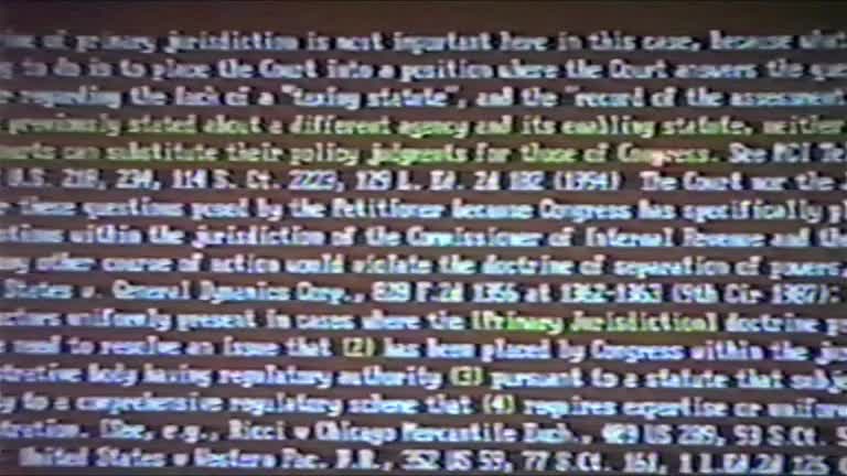 Law Professor Karl G Granse - Teach the IRS - How to become a Teflon Taxpayer, Part 11 of 19