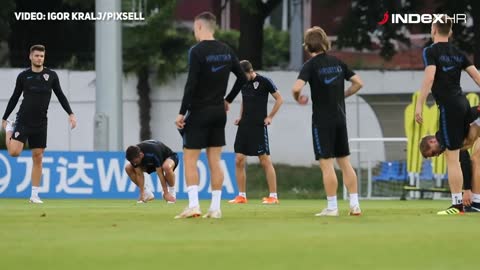 Trening hrvatske reprezentacije u Sočiju