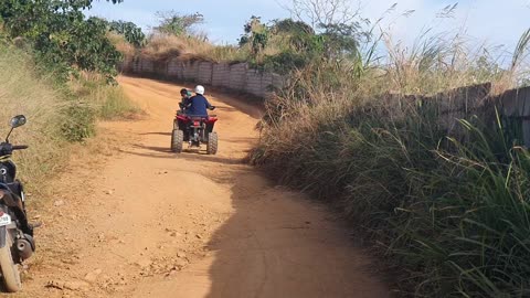 Riding ATV / ASMR