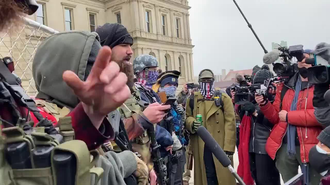 Boogaloo antifa and blm. Together. Ideologies similar.