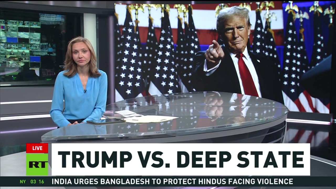 Is Trump going to eradicate deep state?