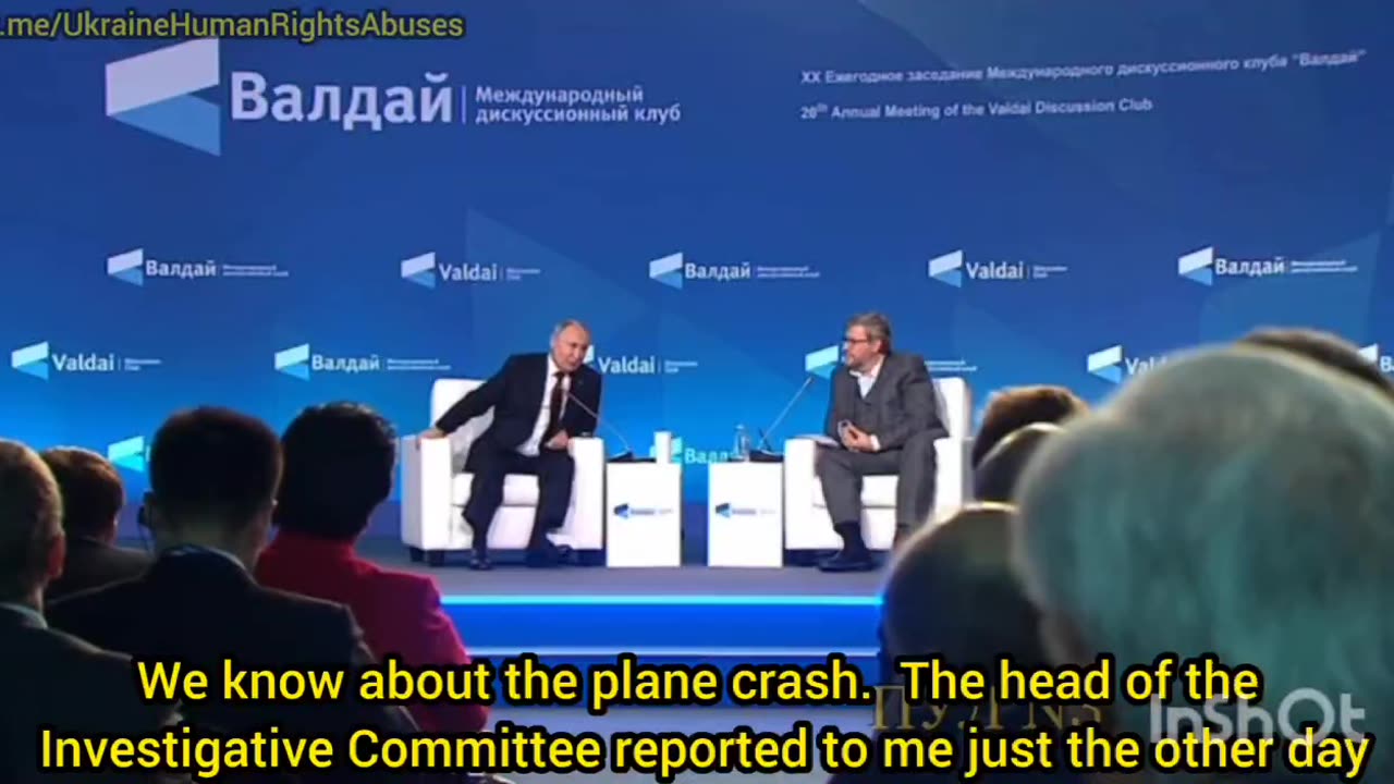 Putin on Prigozhin's death