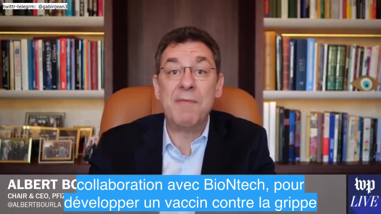 "C'était contre-intuitif de choisir l'ARNm." Albert Bourla, PDG de Pfizer