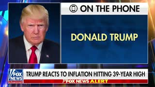 Trump slams Biden for skyrocketing inflation: "We're not doing well."