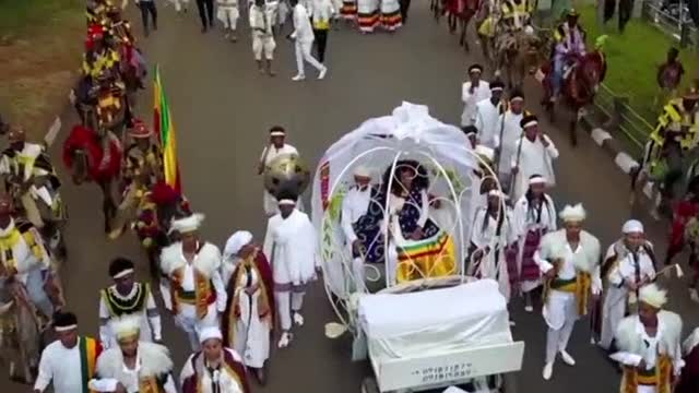 Ethiopian weeding ceremony