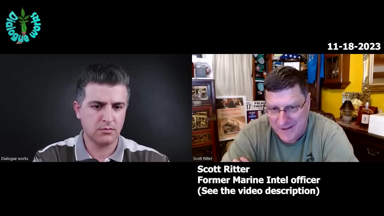 Scott Ritter former weapons inspector: 'Get angry!! They are all guilty!' - 18 Nov 2023