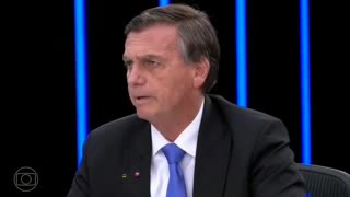 BONNER COMETE FAKE NEWS E BOLSONARO O DESMENTE AO VIVO