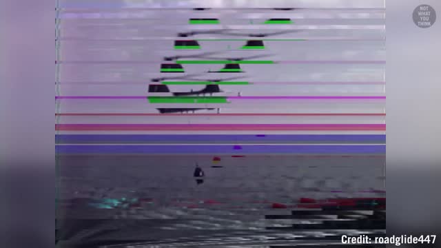 How Helicopters Land in Rough Seas