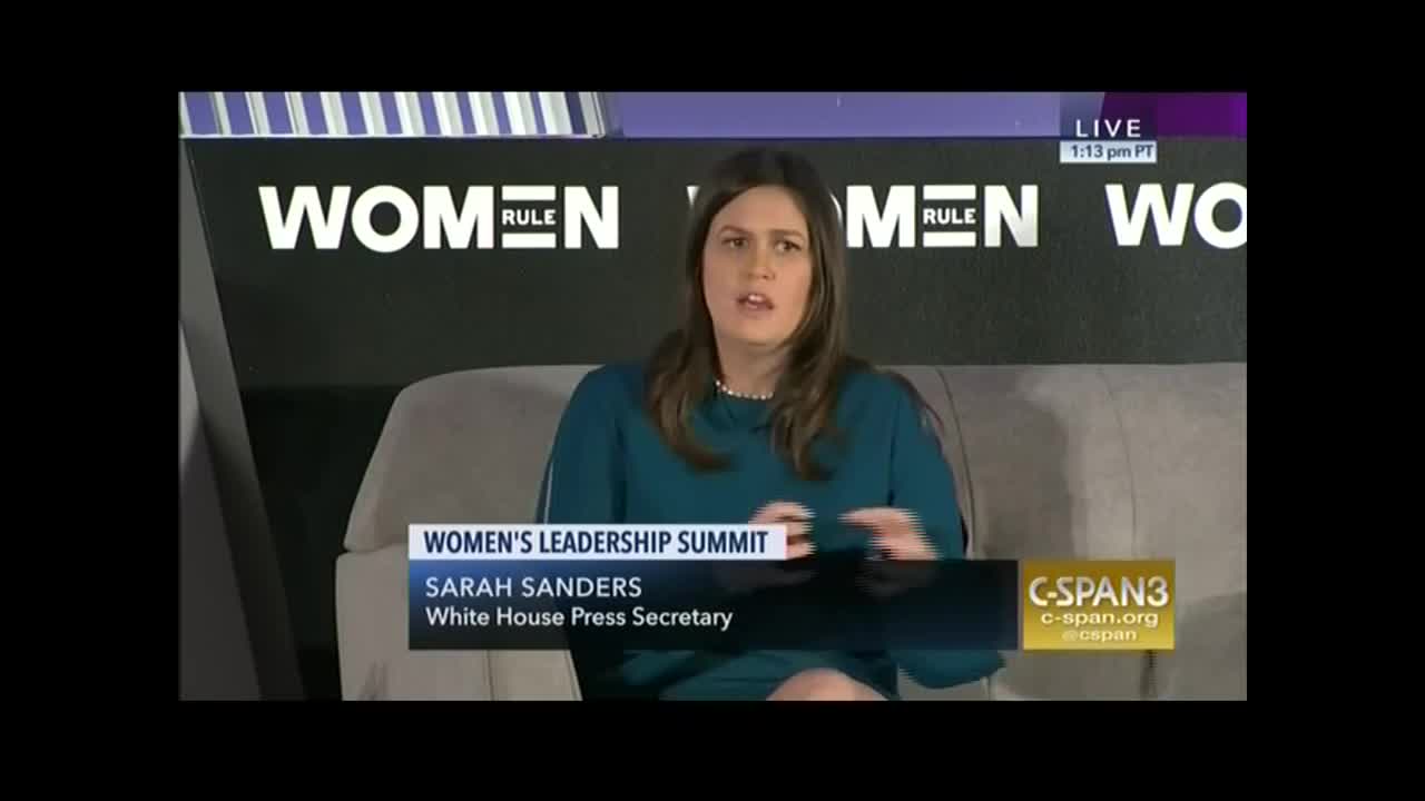 Sarah Sanders — I Believe POTUS Wants A Chief Of Staff That Believes In Our Agenda