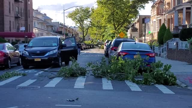 Teopical storm isaias crashes NYC